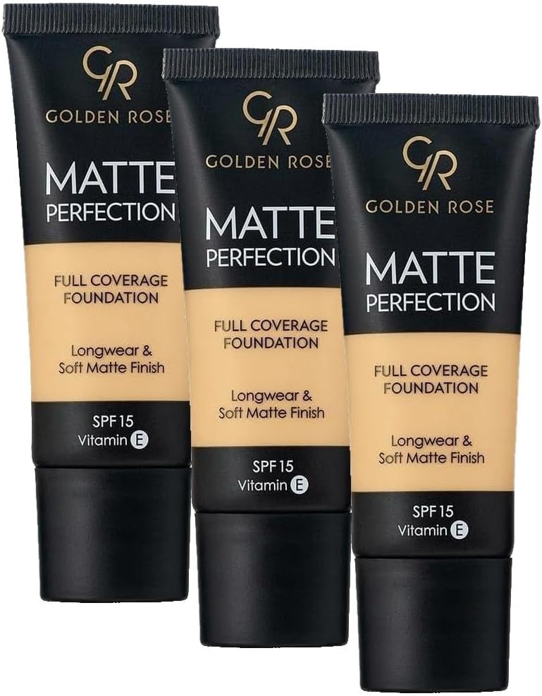 Alternative view of Perfection Foundation - Warm 03 - Yoğun Kapatıcı Mat Fondöten (3 paketi)