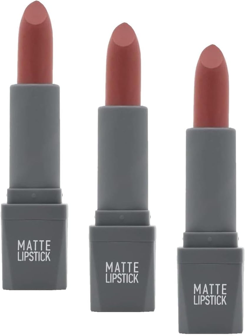 Alternative view of Yoğun Renk Veren Uzun Süre Kalıcı Nemlendirici Kadifemsi Mat Ruj - Lipstick 407 Dusty Rose (3 paketi)