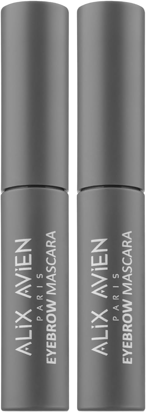 Suya Dayanıklı Kalıcı Etki Yoğun Pigmentli Kahverengi Kaş Sabitleyici Maskara - Eyebrow Mascara 802 (2 paketi)