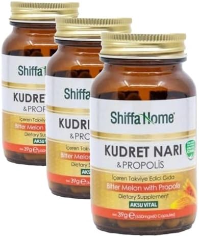 ShiffaHome Shiffa Kudret Narı Propolisli Kapsül 1 Paket (1 x 1 Adet) (3 paketi)