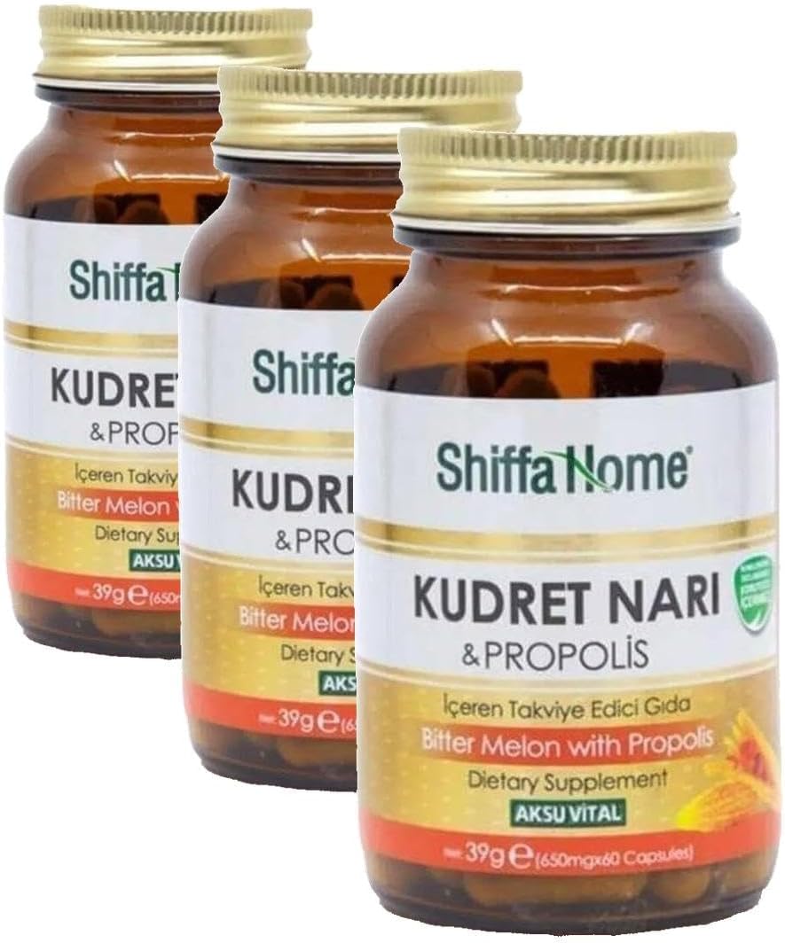 Alternative view of ShiffaHome Shiffa Kudret Narı Propolisli Kapsül 1 Paket (1 x 1 Adet) (3 paketi)