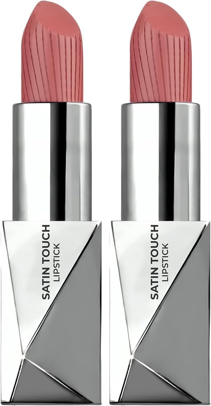 Alix Avien Uzun Süre Kalıcı Nemlendirici Pürüzsüz Etkili Yarı Mat Ruj Satin Lipstick 808 Rusty Rose (2 paketi)