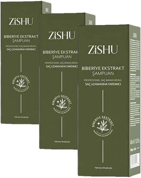 Zishu Biberiye Şampuan (3 paketi)