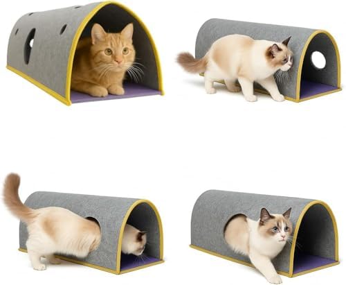 bypet Cathide Kedi Oyun Ve Saklanma Tüneli 100 Cm Büyük Boy cathide (2 paketi)