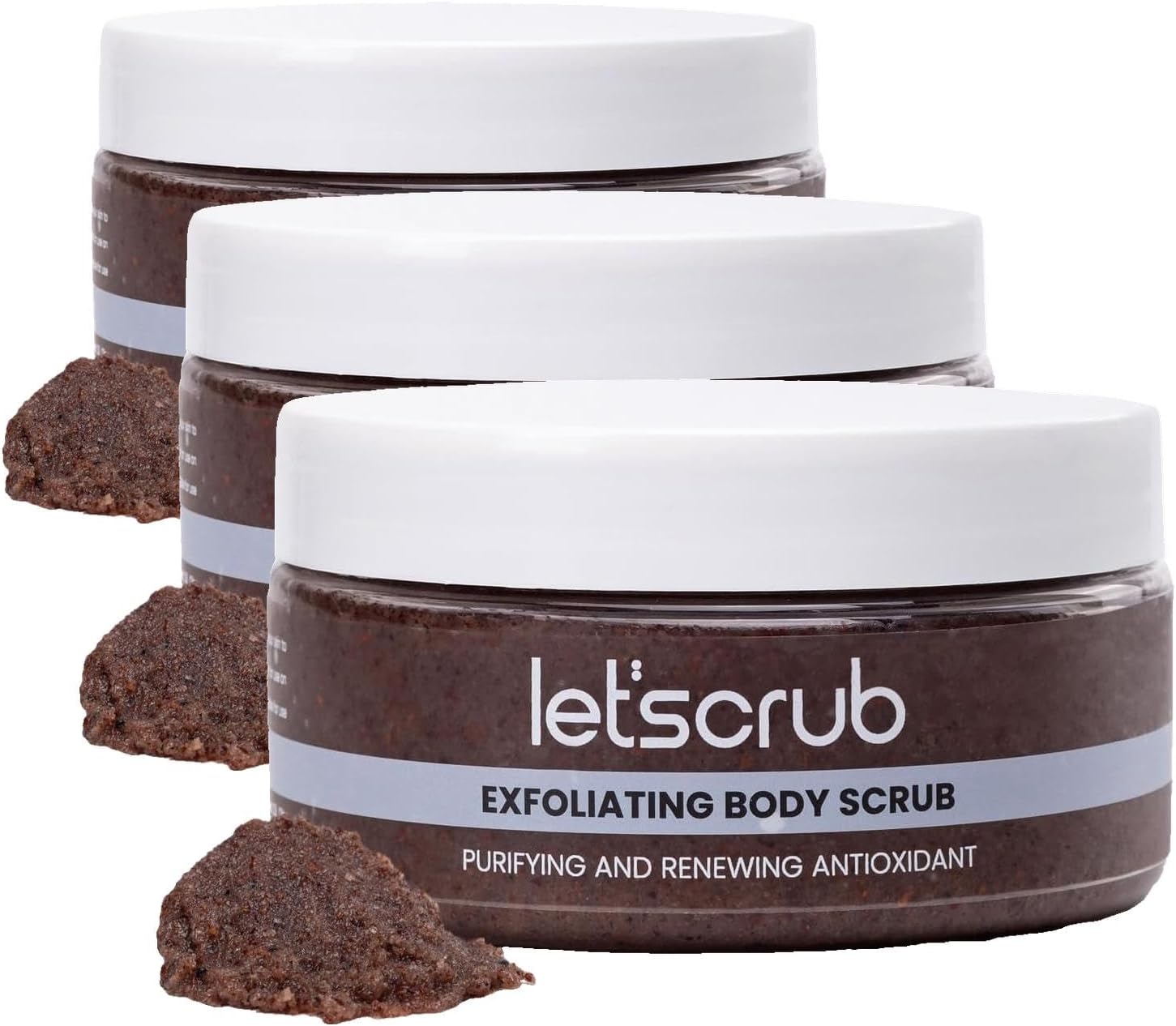 Alternative view of Let'scrub Antioxidant Vücut Peelingi Üzüm Çekirdekli Arındırıcı Ve Yenileyici Body Scrub 280 gr (3 paketi)