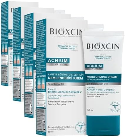 Alternative view of Acnium Sebum Dengeleyici Nemlendirici Krem 50 ml – Yağlı ve Akneye Eğilimli Ciltler İçin Hafif Nemlendirici (4 paketi)