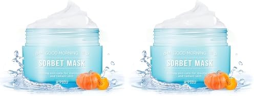 Alternative view of A'PIEU Nemlendirici Sabah Maskesi A'pıeu Good Morning Sorbet Mask (2 paketi)
