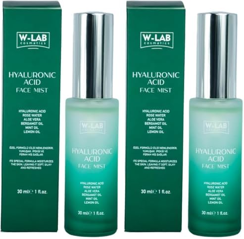 W-Lab Kozmetik Hyaluranic Acid Face Mist 30 Ml (2 paketi)