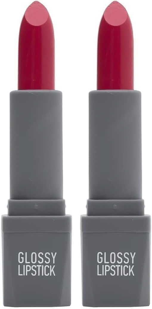 Alternative view of Uzun Süre Kalıcı Yoğun Renk Veren Nemlendirici Parlak Ruj - Glossy Lipstick 317 Bright Fuchsia (2 paketi)