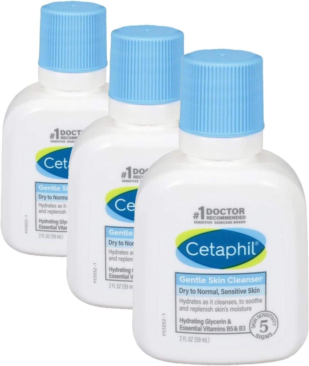 Alternative view of Cetaphil Hassas Yüz Temizleme Jeli, 2 oz (3 paketi)