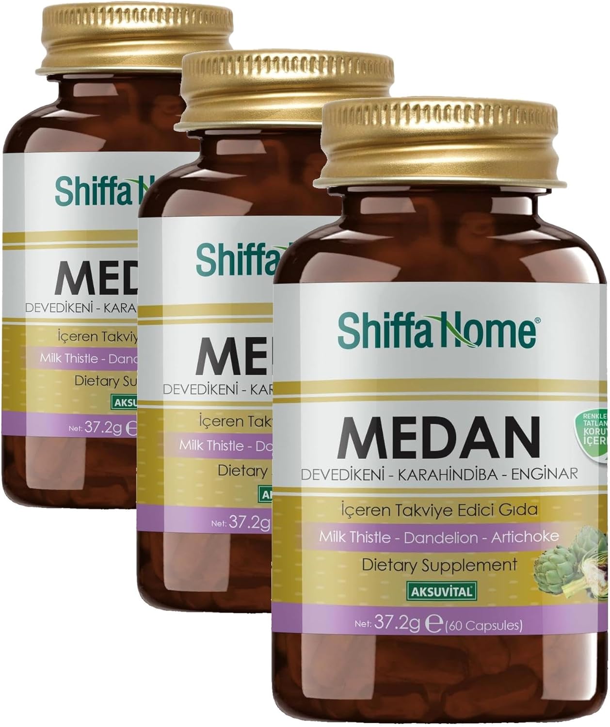 Alternative view of ShiffaHome Shiffa Medan 1 Paket (1 x 1 Adet) (3 paketi)