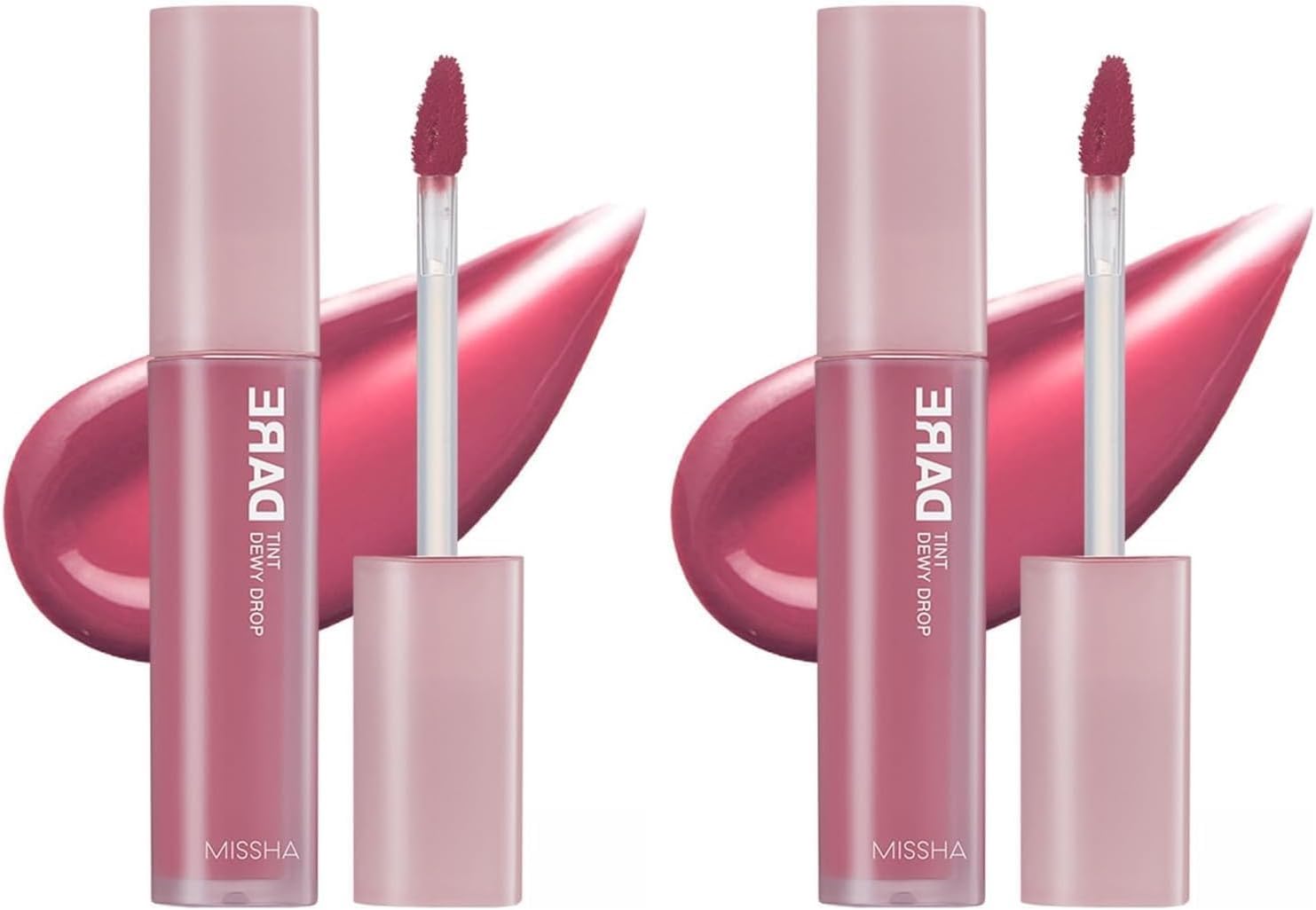 Uzun Süre Kalıcı, Nemli Bitiş Sunan Parlak Tint Dare Tint Dewy Drop (ROSY DROP) (2 paketi)