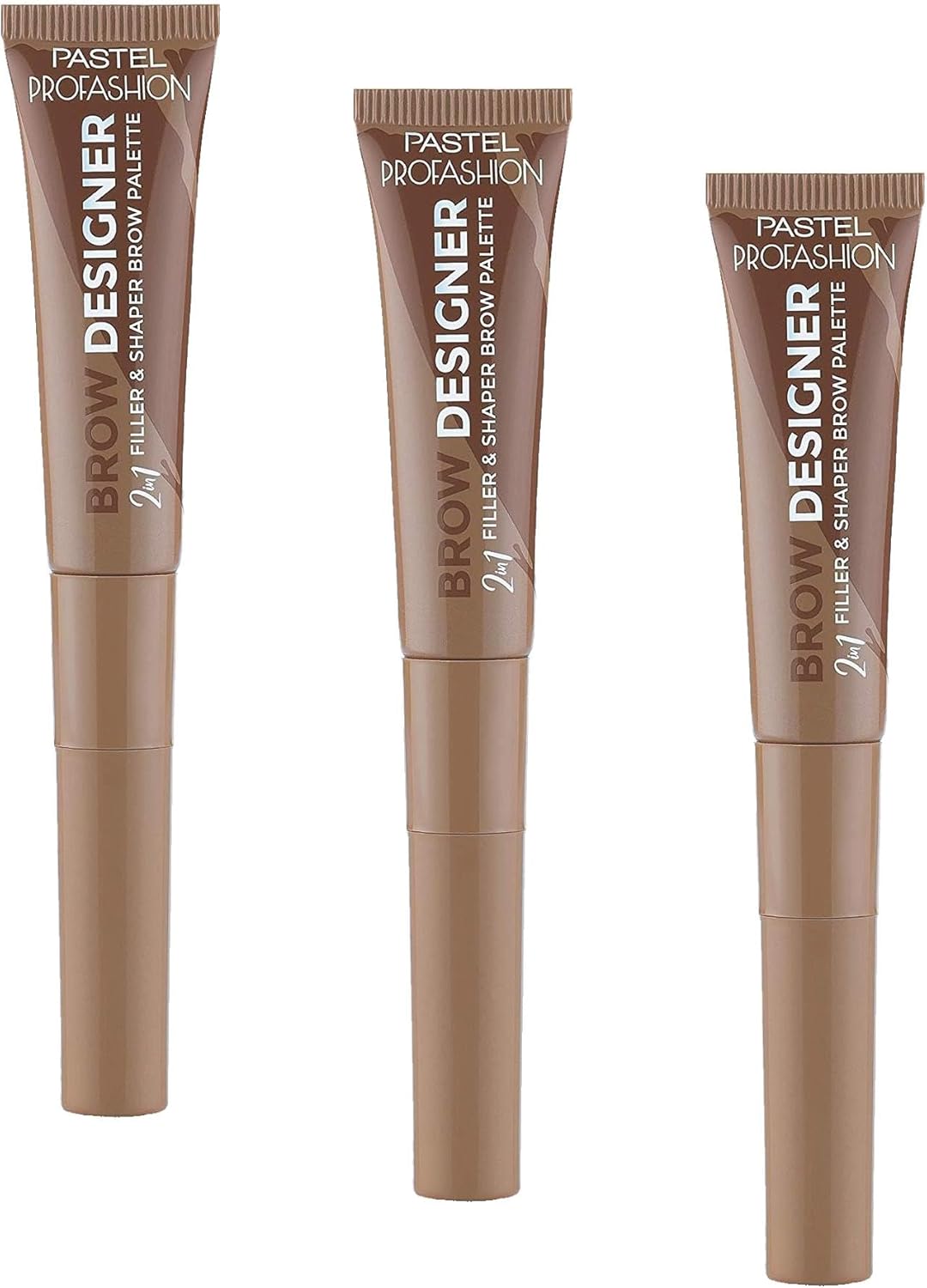 Pastel Profashion Brown 2 In 1 Filler & Shaper Brow 111 (3 paketi)