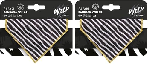 WILD SAFARI BANDANA COLLAR (XS) (2 paketi)