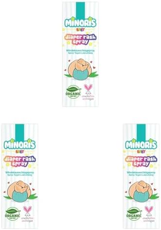 Minoris Baby Pişik Önleyici Sprey 100ml (3 paketi)