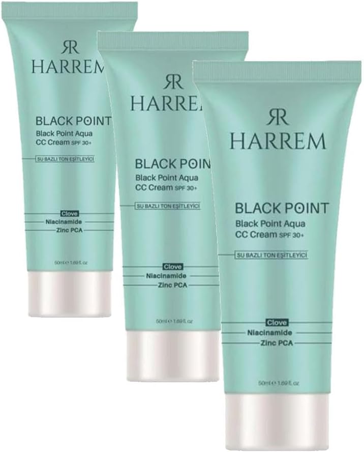 Akneli & Yağlı Karma Ciltler İçin 30SPF Güneş Koruyucu Cc Krem P.int 50Ml (3 paketi)