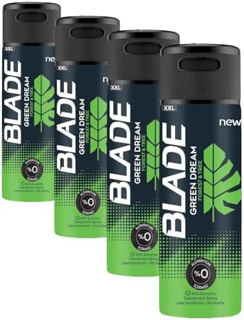 Alternative view of Blade Green Deodorant 200 ML (4 paketi)
