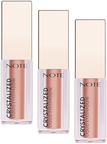 Alternative view of Cosmetics Crystalized Eyeshadow Likit Metalik Göz Farı, 01 Soft Elegance (3 paketi)