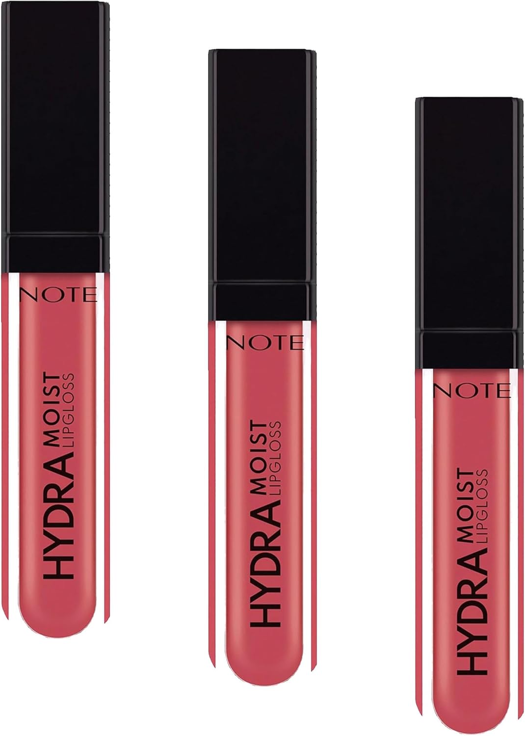 Cosmetics Hydramoist Lipgloss 07 Mellow Thought Nemlendirici Dudak Parlatıcısı, Pembe (3 paketi)