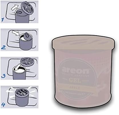 Areon Gel Can Passion Araç Bardaklık Kokusu (3 paketi)