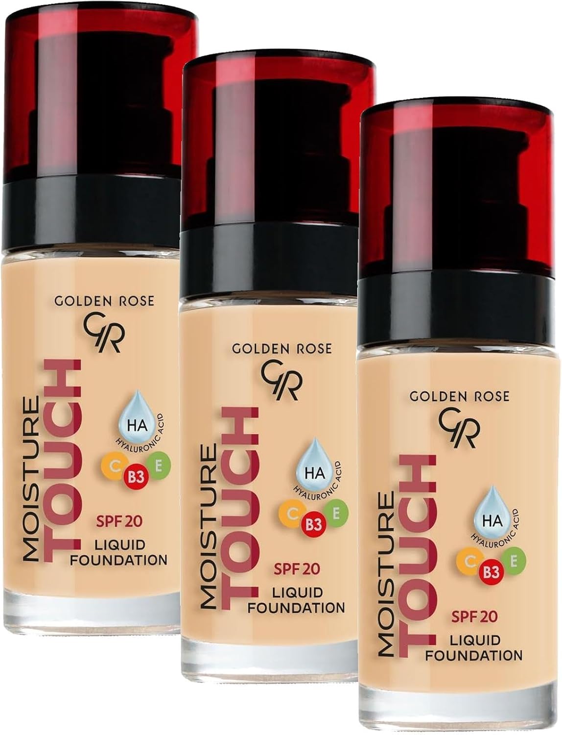 Alternative view of Moisture Foundation No: 109 - Hyaluronik Asitli Nemlendirici Fondöten SPF 20-30 ml (3 paketi)