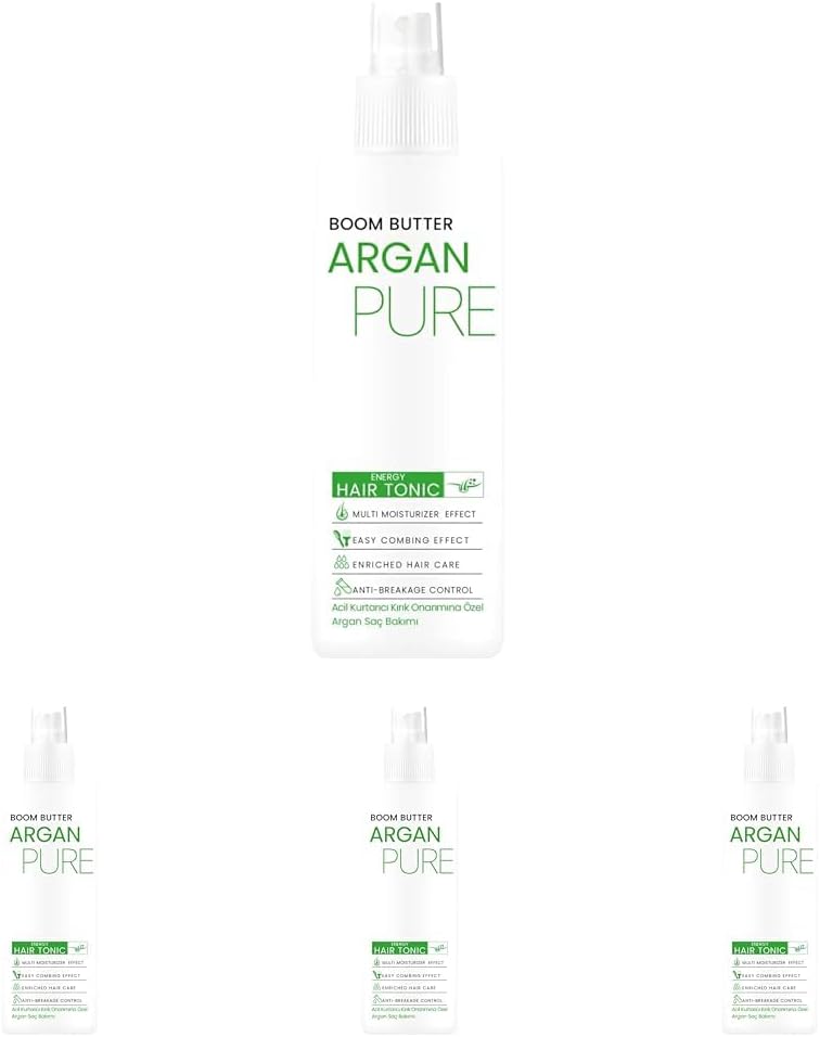 Alternative view of BOOM BUTTER Acil Kurtarma Energy Argan Pure Saç Toniği 150ML (4 paketi)