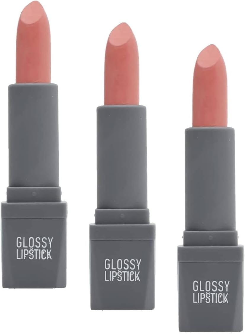 Alternative view of Uzun Süre Kalıcı Yoğun Renk Veren Nemlendirici Parlak Ruj - Glossy Lipstick 301 Bright Pink (3 paketi)