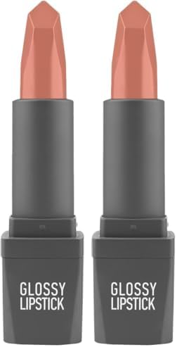 Alternative view of 303 Nude Rose Parlak Ruj - Nemlendirici Etkili Pürüzsüz Dudak Görünümü - Glossy Lipstick (2 paketi)