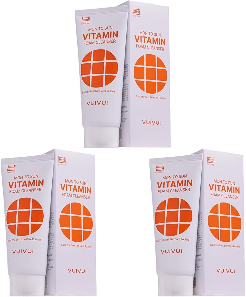 Byeolee Mon To Sun Vitamin Temizleme Köpüğü 100 gr (3 paketi)