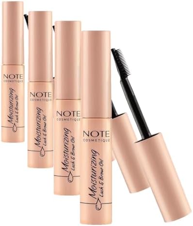 Cosmetics Moisturizing Lash & Brow Oil Nemlendirici ve Besleyici Kaş Kirpik Bakım Yağı (4 paketi)