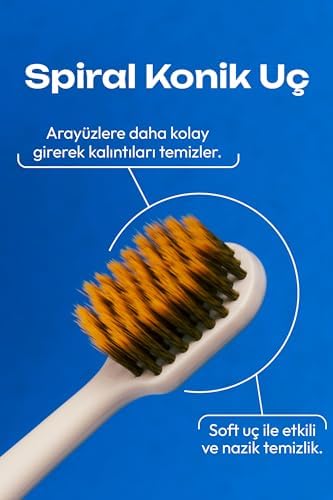 Probident Diş Fırçası Spiral - Ekru (2 paketi)