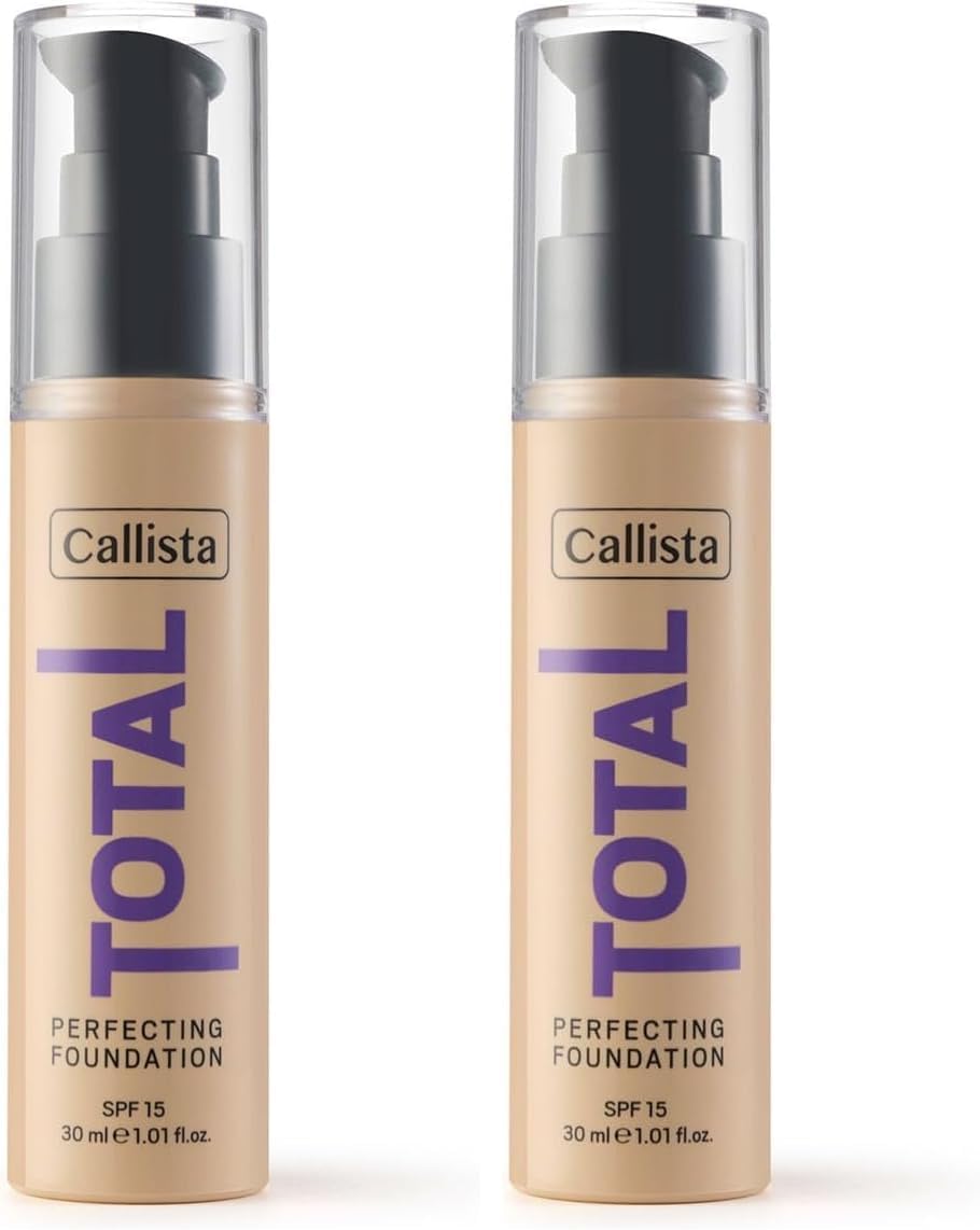 Alternative view of Callista Total Perfecting Fondöten 250 Sand (2 paketi)