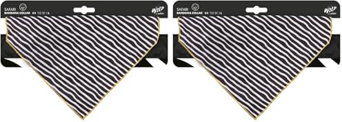 Alternative view of WILD SAFARI BANDANA COLLAR (L) (2 paketi)