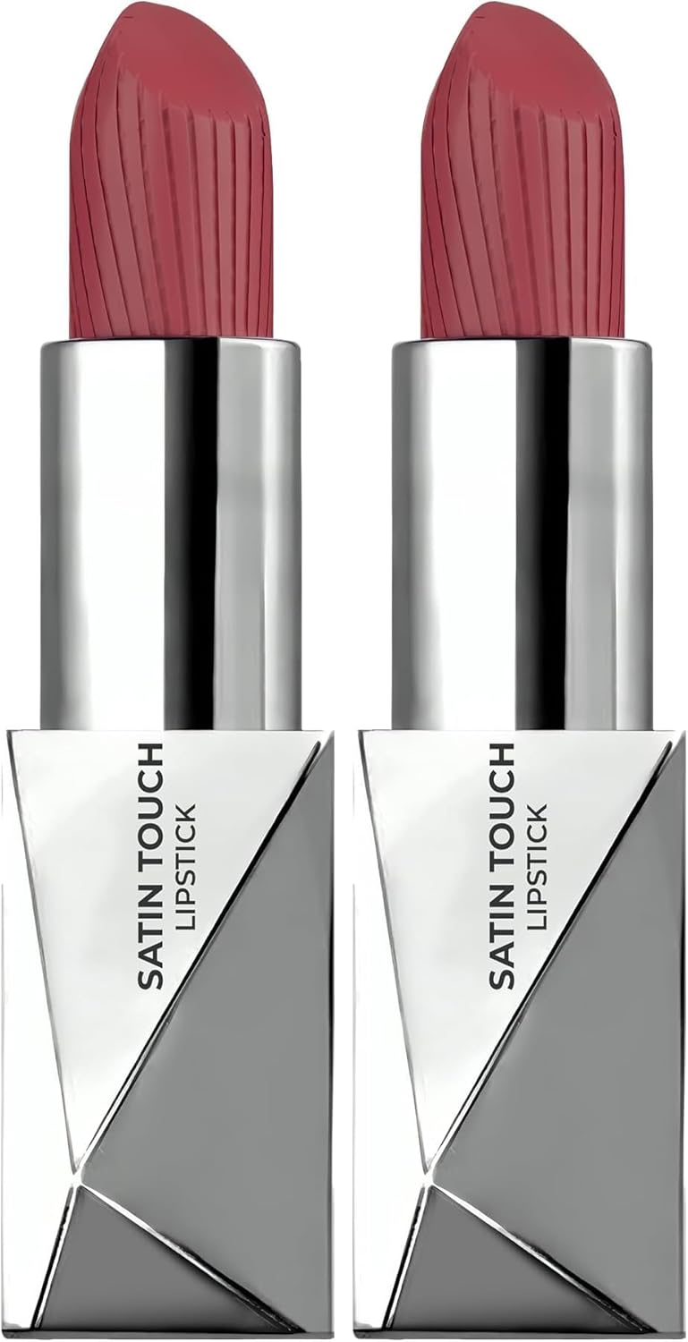 Alternative view of Alix Avien Uzun Süre Kalıcı Nemlendirici Pürüzsüz Etkili Yarı Mat Ruj Satin Lipstick 823 Bright Burgundy (2 paketi)
