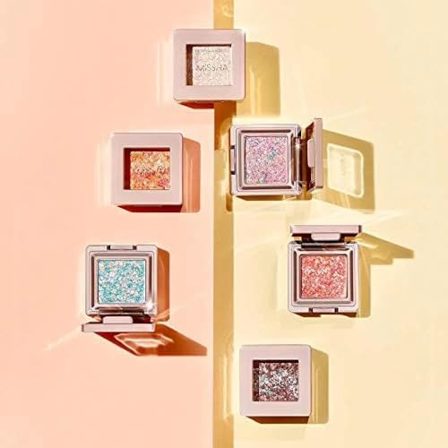 Topaklanmayan, El Yapımı Glitter Far Modern Shadow Glitter Prism (NO.7 BLOSSOM PRİSM) (2 paketi)