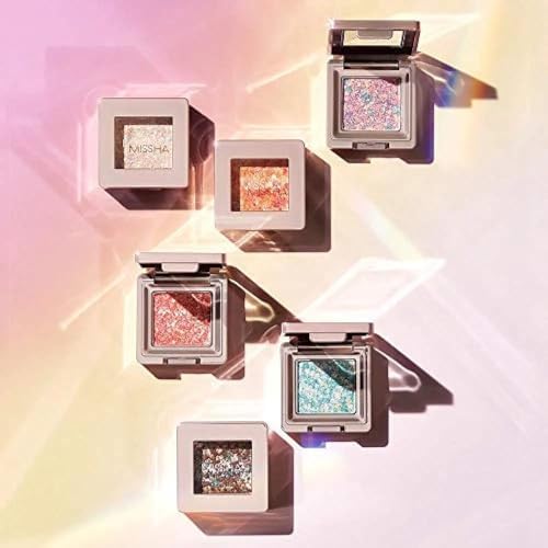 Alternative view of Topaklanmayan, El Yapımı Glitter Far Modern Shadow Glitter Prism (NO.7 BLOSSOM PRİSM) (2 paketi)