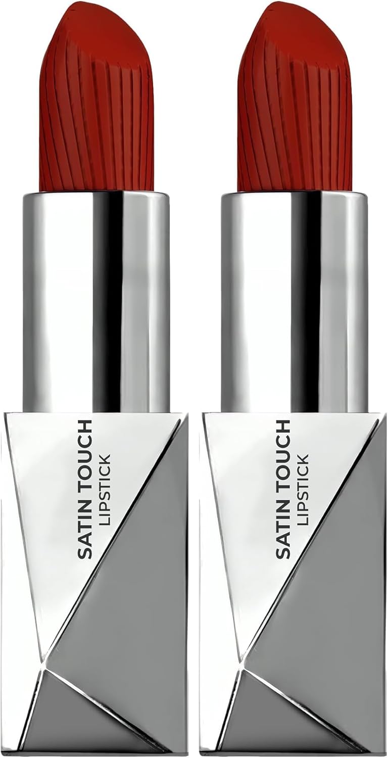 Alternative view of Alix Avien Uzun Süre Kalıcı Nemlendirici Pürüzsüz Etkili Yarı Mat Ruj Satin Lipstick 825 Satin Red (2 paketi)