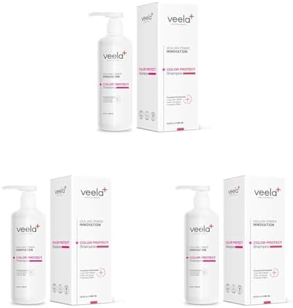 Veela Boyalı Saçlar İçin Besleyici ve Koruyucu Bakım Şampuanı Protect Shampoo (3 paketi)