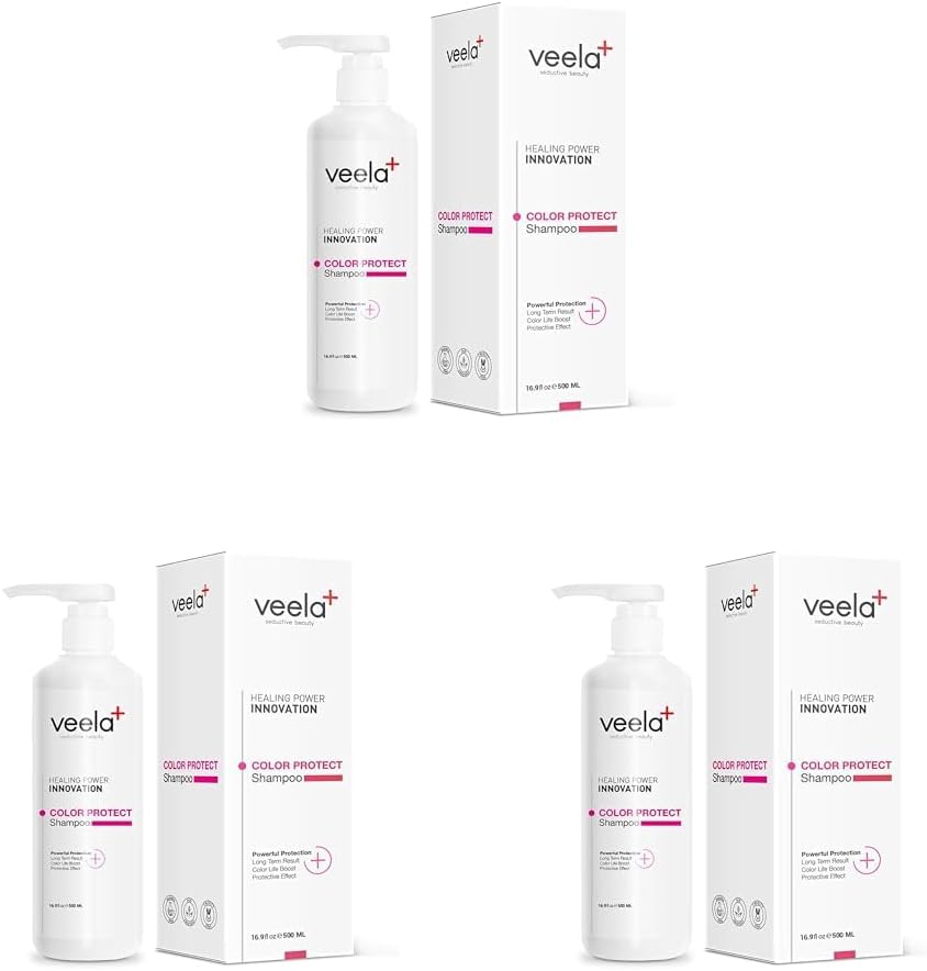 Alternative view of Veela Boyalı Saçlar İçin Besleyici ve Koruyucu Bakım Şampuanı Protect Shampoo (3 paketi)