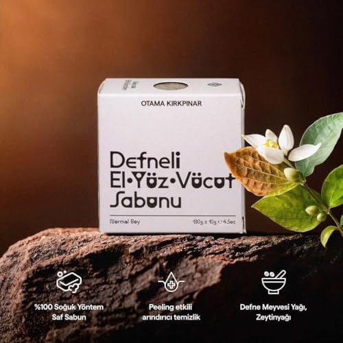 Alternative view of Otama Kırkpınar Doğal Defneli El Yüz Vücut Sabunu 130 Gr (2 paketi)