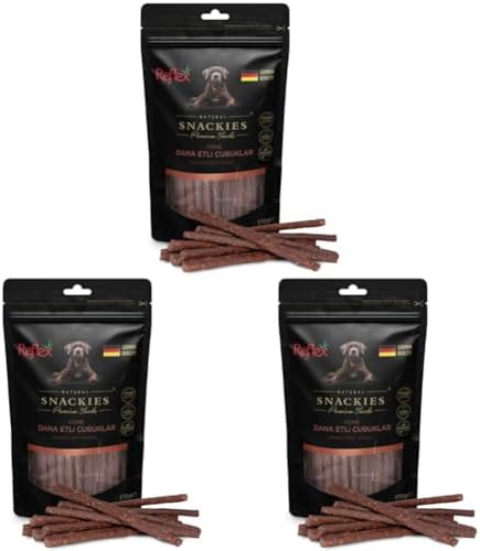 Alternative view of Reflex Füme Dana Çubuk Köpek Ödülü 170 Gr (3 paketi)