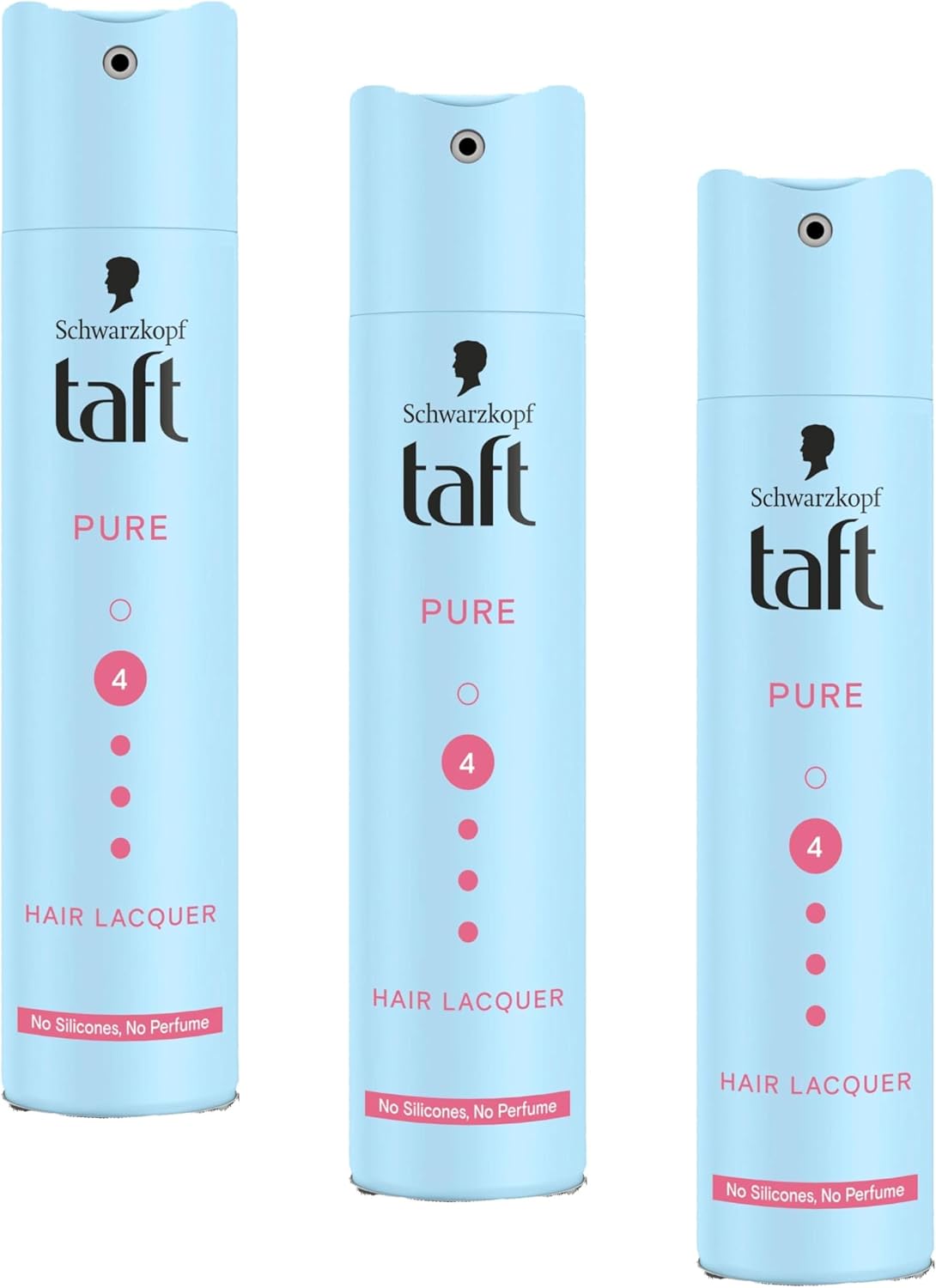 Taft Pure Saç Şekillendirici Spreyi 250ml (3 paketi)