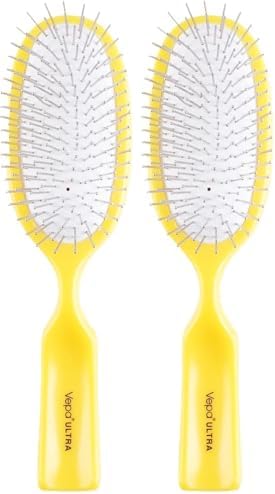 Vepa Ultra Saç Fırçası 513 - Ergonomik, Yağ Dengesi, Rahat Açma (2 paketi)