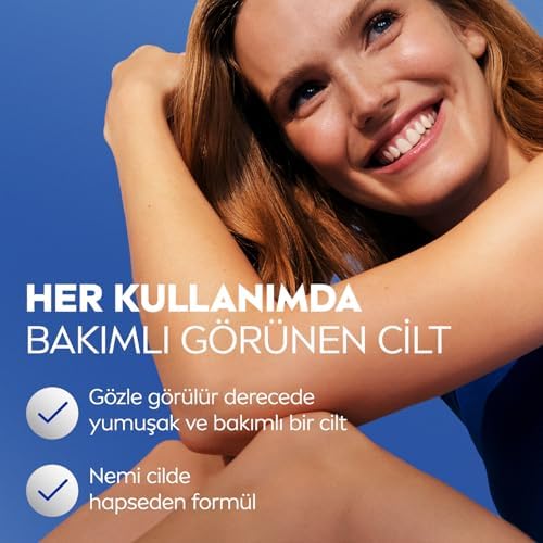 Besleyici Vücut Sütü 400 ml, Kuru ve Çok Kuru Ciltler, 72 Saat Yoğun Nemlendirici Vücut Losyonu, 2 Kat Fazla Yağı (4 paketi)