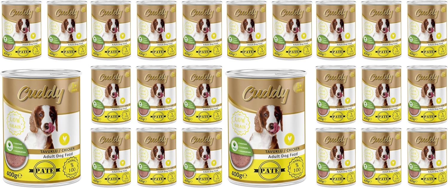 Alternative view of Cuddy Yetişkin Köpek Tavuklu Pate 400 Gr x 12 adet (2 paketi)