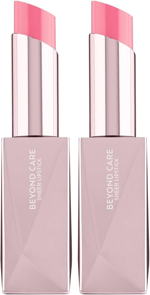 Beyond Care Sheer Lipstick 901 - Sugar Pink - Yoğun Nemlendirici Besleyici Etki - Parlak Ruj (2 paketi)