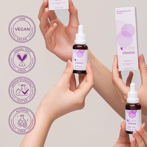 Pure Choice Retinol Serum, 30ml - Yaşlanma Karşıtı ve Yenileyici (2 paketi)