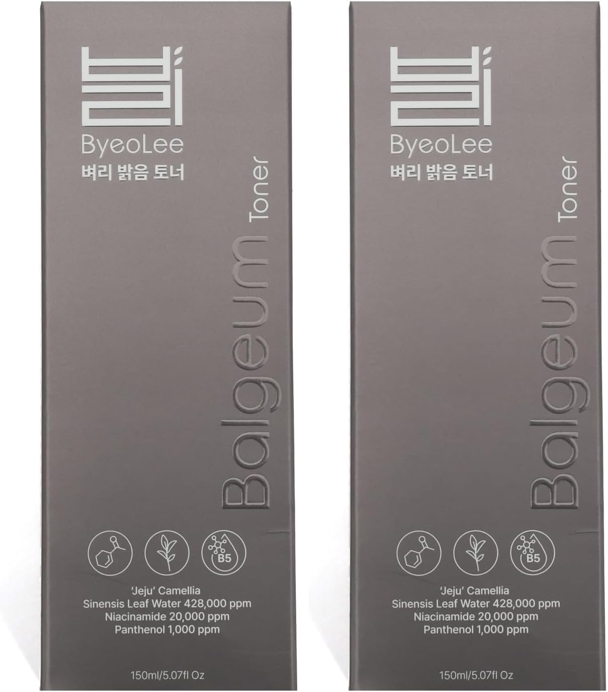 Alternative view of Byeolee Balgeum Jeju Tonik 150 ml (2 paketi)