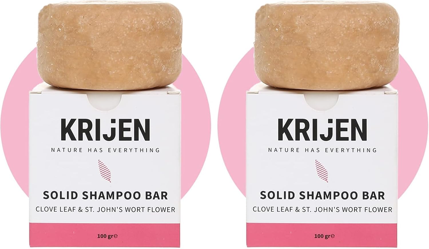 Alternative view of Krijen Karanfil & Kantaron Katı Şampuan 100 gr (2 paketi)