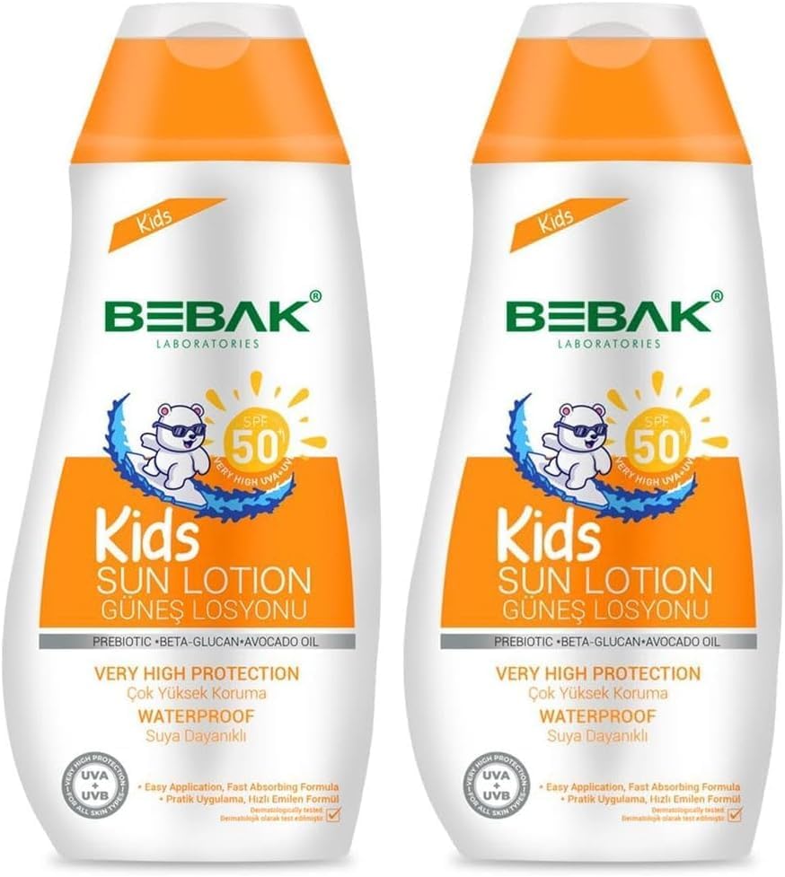 Bebak Bebek Güneş Koruyucu Losyon 50+ Spf 200 Ml (2 paketi)